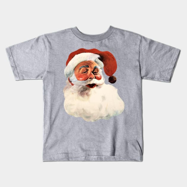 Santa Needs A Coke Kids T-Shirt by Eugene and Jonnie Tee's